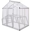 Outdoor Aviary Aluminum 70.1"x48"x76.4"