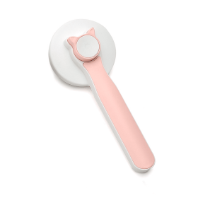 Cat Grooming Brush Pet Trimmer Grooming Grooming Tool (Color: pink, type: Grooming Brush)