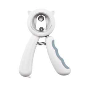 Cat Grooming Brush Pet Trimmer Grooming Grooming Tool (Color: White, type: Nail Trimmer)