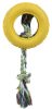 Rubberized Dog Chew Rope and tire