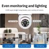 Pet camera E27 Surveillance Camera LED Light Bulb Socket 360Â¬âˆž 2.4G WiFi Security Protection 1080P Spotlight Automatic Human Tracking